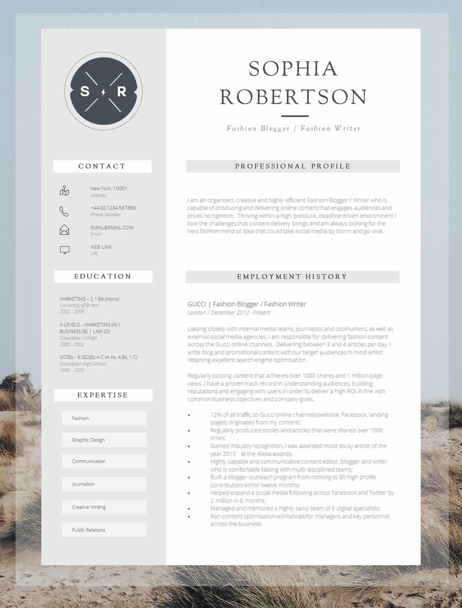 resume writing services for creatives