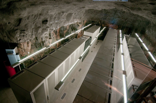 Pionen Nuclear Bunker Data Centre - Servers