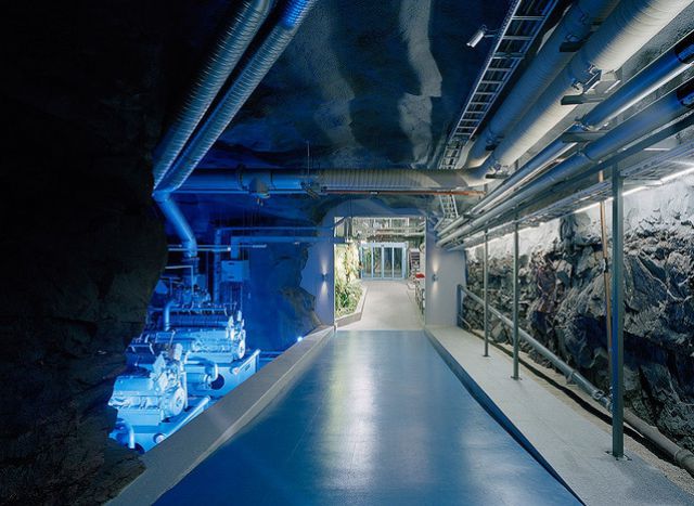 Pionen Nuclear Bunker Data Centre - Submarine Engine 2