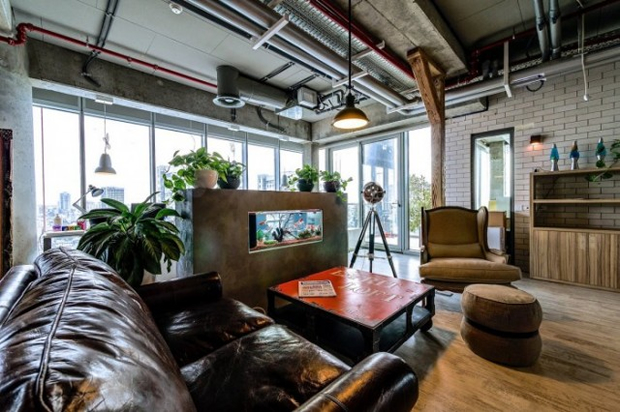 Google Tel Aviv Office Lounge
