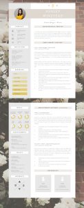 2 Page Creative Resume Template