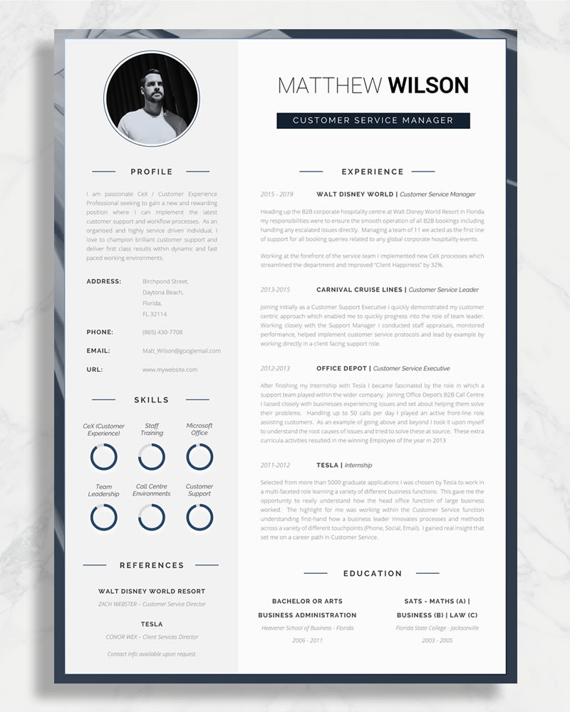 15 Superb CV Examples To Get You Noticed Guru